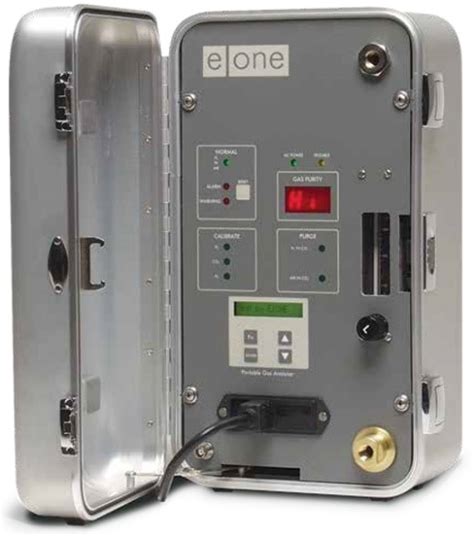 e/one portable gas analyzer manual|Portable Hydrogen Gas Analyzer :: E/One Utility Systems .